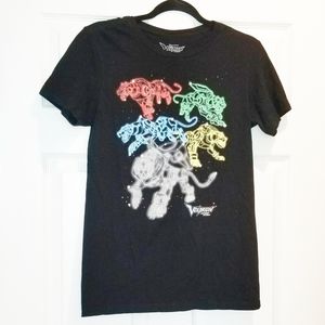 VOLTRON black vintage style tee